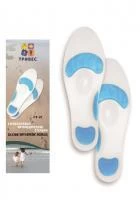 Стельки ортопедические мужские, женские (силиконовые) СТ-42 "Тривес" (р. 35/36 - S) Стельки ортопедические мужские, женские (силиконовые) СТ-42 "Тривес" (р. 35/36 - S)